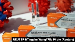 Chanjo ya COVID-19 inayotengenezwa na kampuni ya Sinovac Biotech Ltd China.