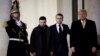 French President Macron meets U.S. President-elect Trump and Ukraine's President Zelenskiy in Paris